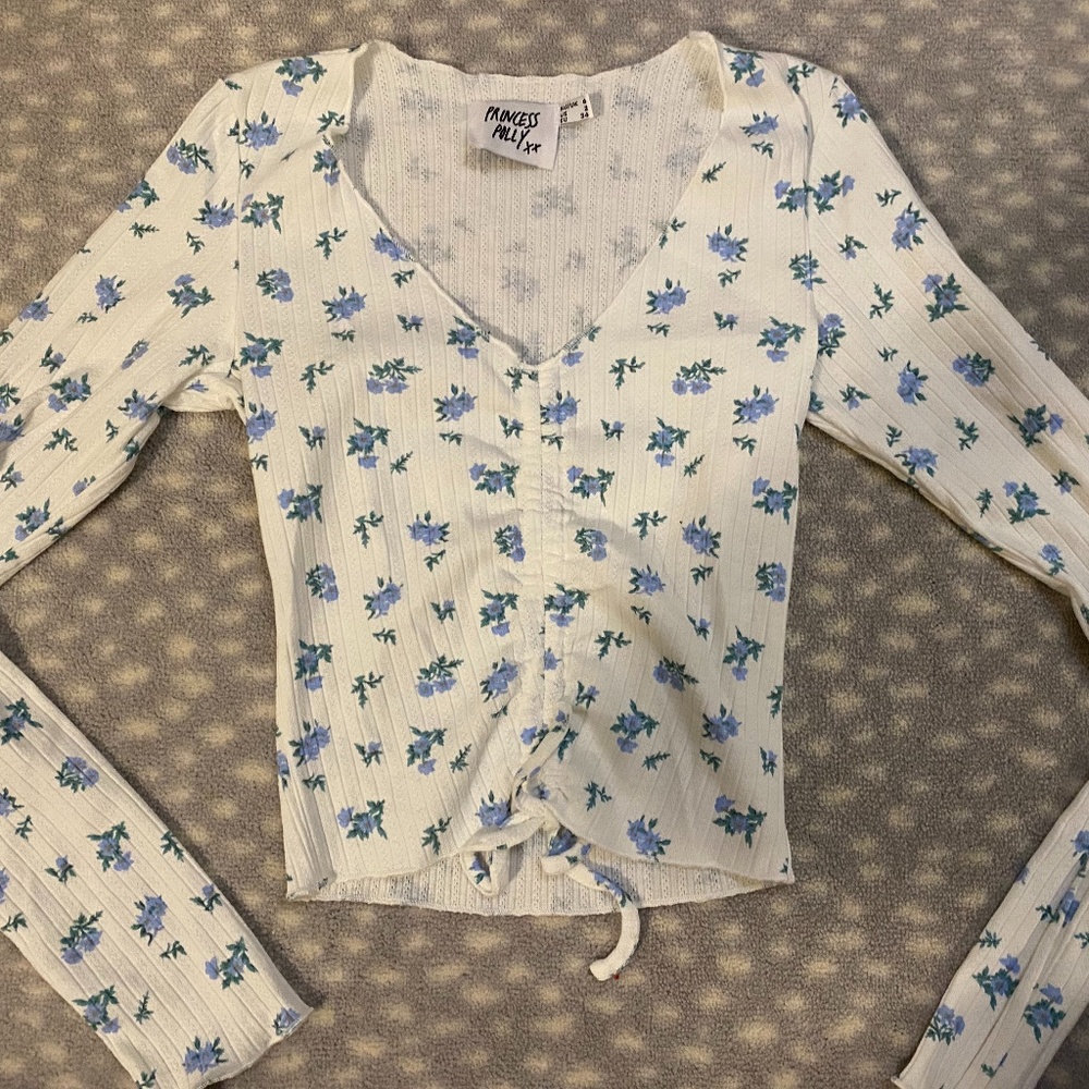 Princess Polly Floral Long Sleeve Top